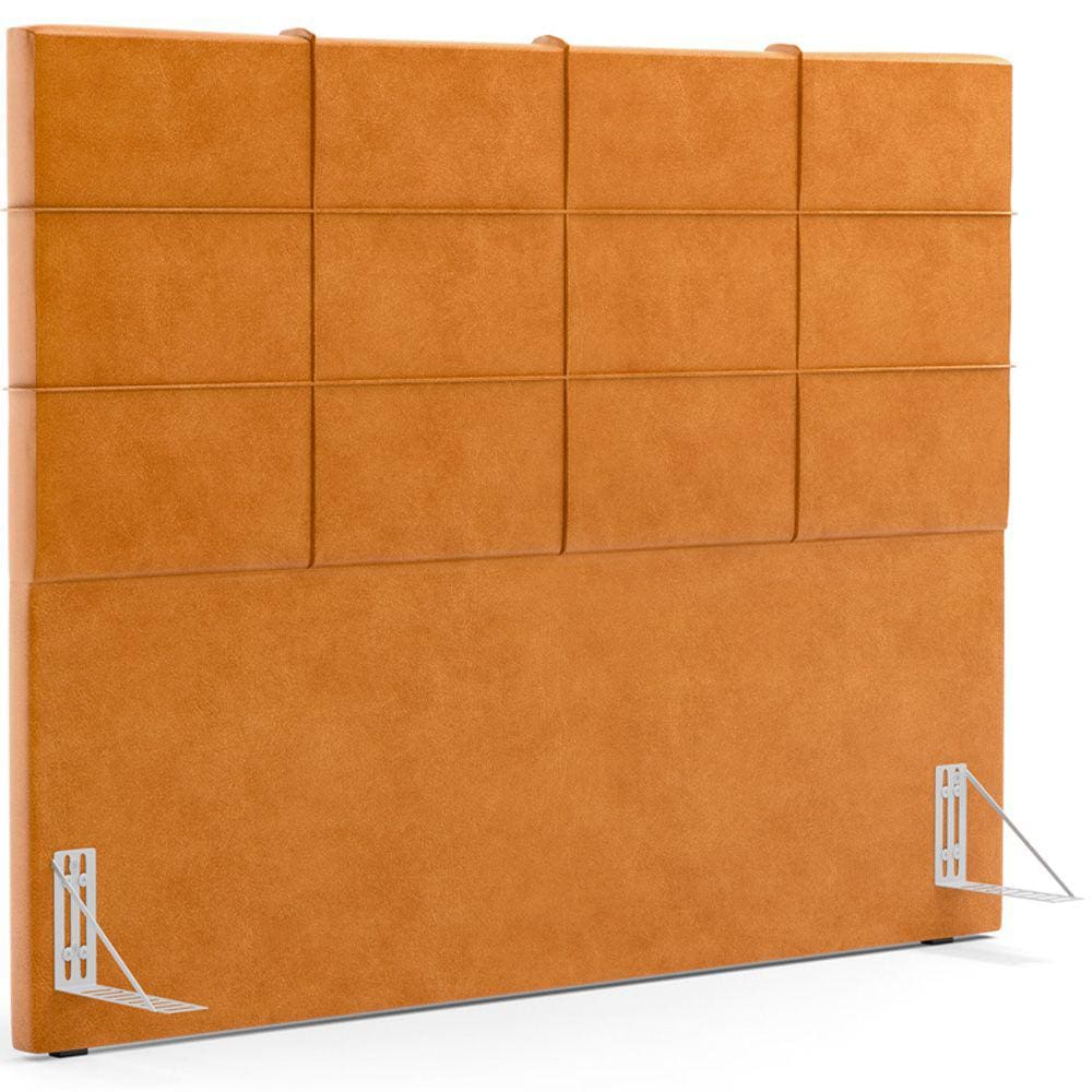 Cabeceira Cama Box Queen 160 cm Roma W01 Couríssimo Whisky - Lyam