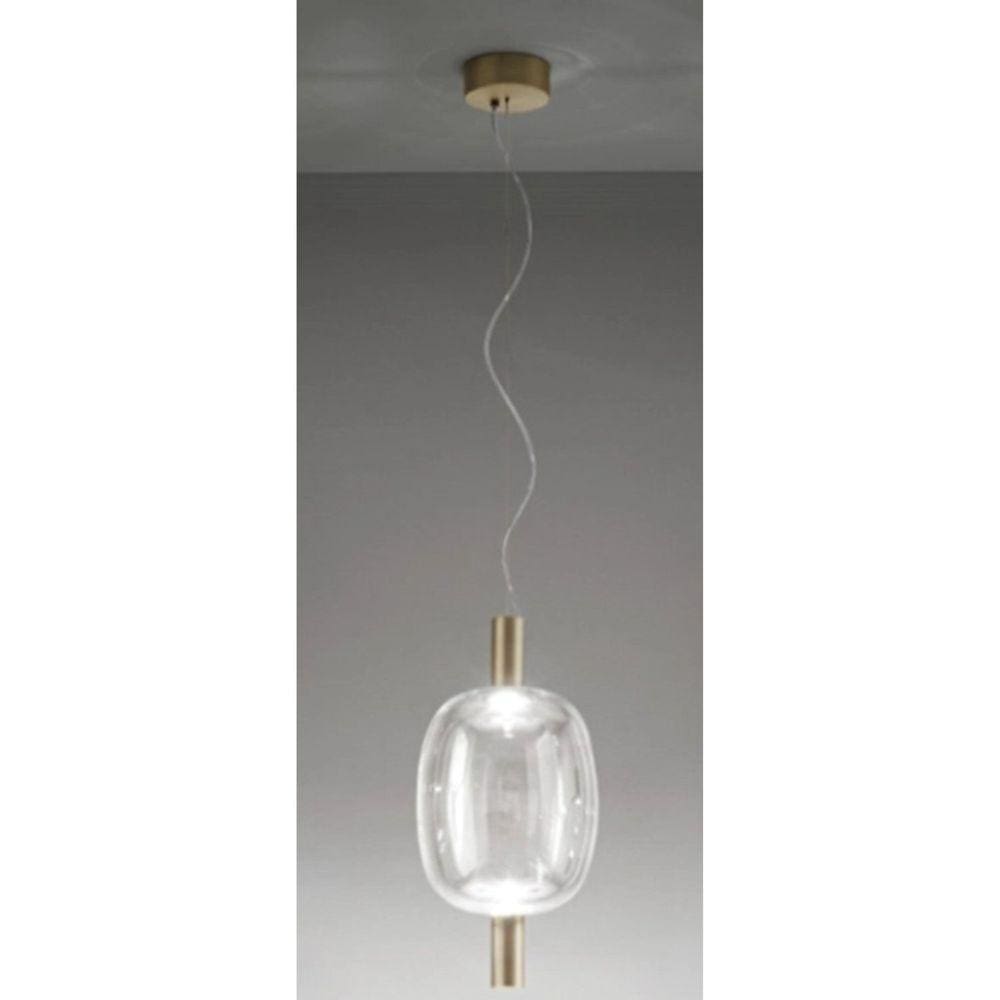 Pendente Kira 56cm 1X1W 3000K 300Lm Led Dourado