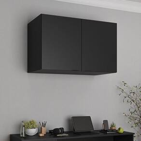 Ponte Modular 2 Portas Hera CabeCasa MadeiraMadeira Preto