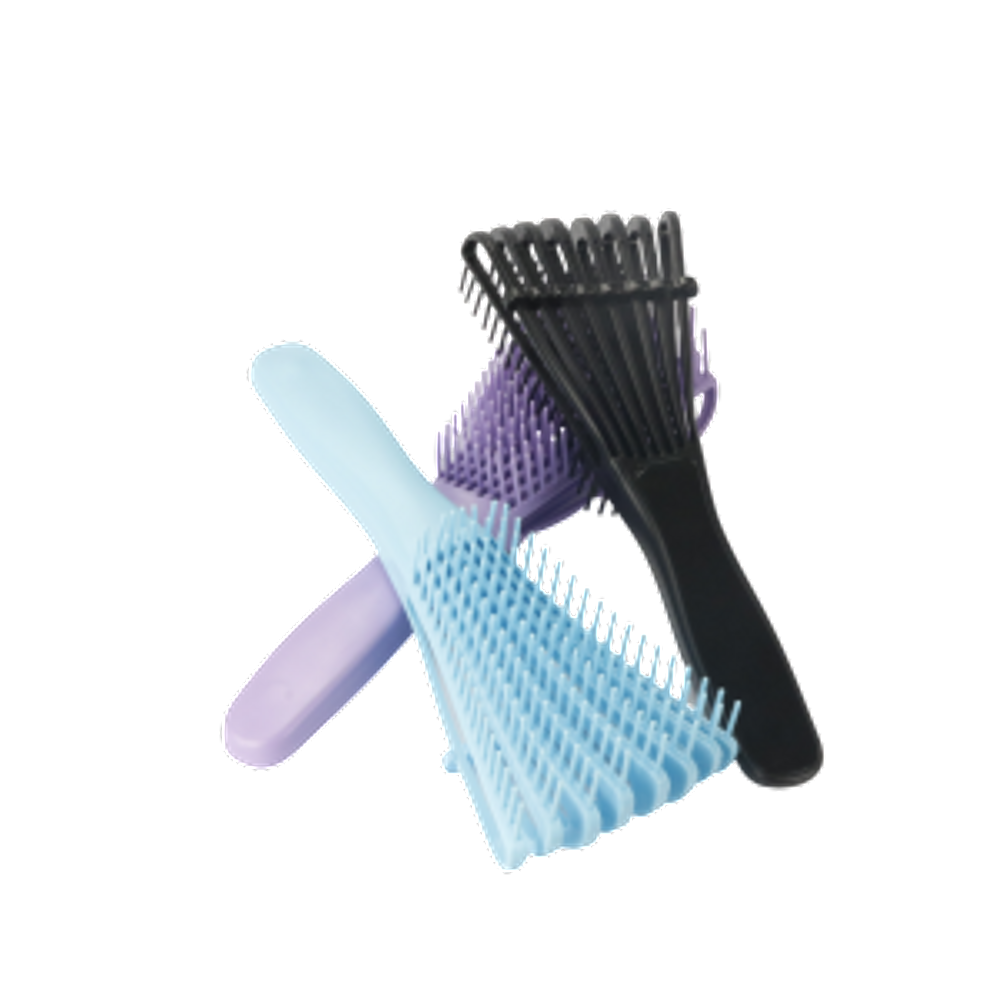 Escova Para Cabelo Cacheado Pente Polvo - Cachos