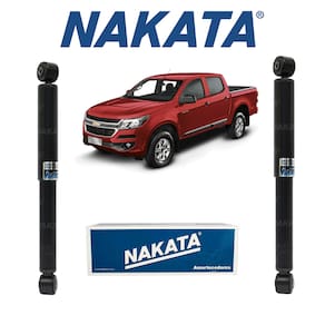 02 Amortecedor Nakata S10 Flex Chevrolet Traseiro Nakata 2013 A 2022