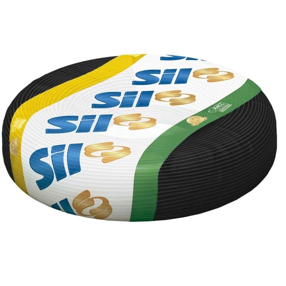 Cabo Flexivel 750V 2.50 100M Preto Sil