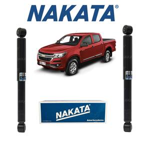 Par Amortecedor Chevrolet S10 Flex Traseiro Nakata Novo 2013 A 2022