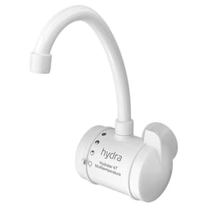 Torneira Elétrica Hydralar 4T de Parede Branca Hydra 220V 5500W