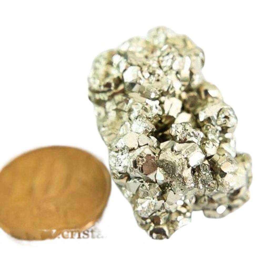 05 Pirita Peruana 40 mm e 50 a 60 gr P/ Orgonite ATACADO