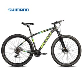Bicicleta Aro 29 BLITZ Pontal Alumínio Shimano 21v Freios a Disco