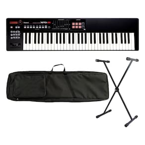 Kit Teclado XPS-10 Preto + Capa Luxo + Suporte X