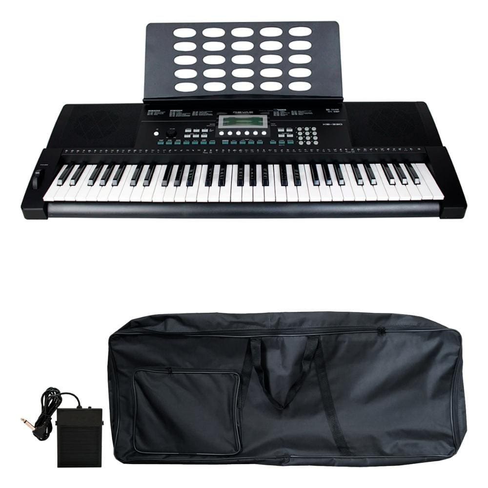 Kit Teclado Roland Revas KB-330 + Capa + Pedal Sustain P