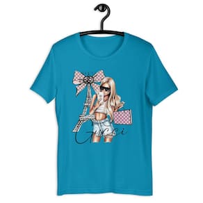 Camiseta Feminina - Garota Shopping