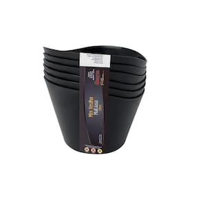 Mini Vasilha Multiuso 350 ML Preta - CONJ C/ 6 pçs Premium