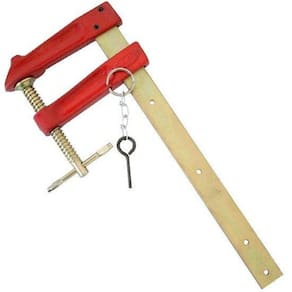 Grampo Barra Lisa 0200Mm Metalsul Gm082
