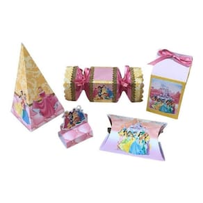Kit Festa Lembrancinhas Caixinha Princesa Decoração Infantil