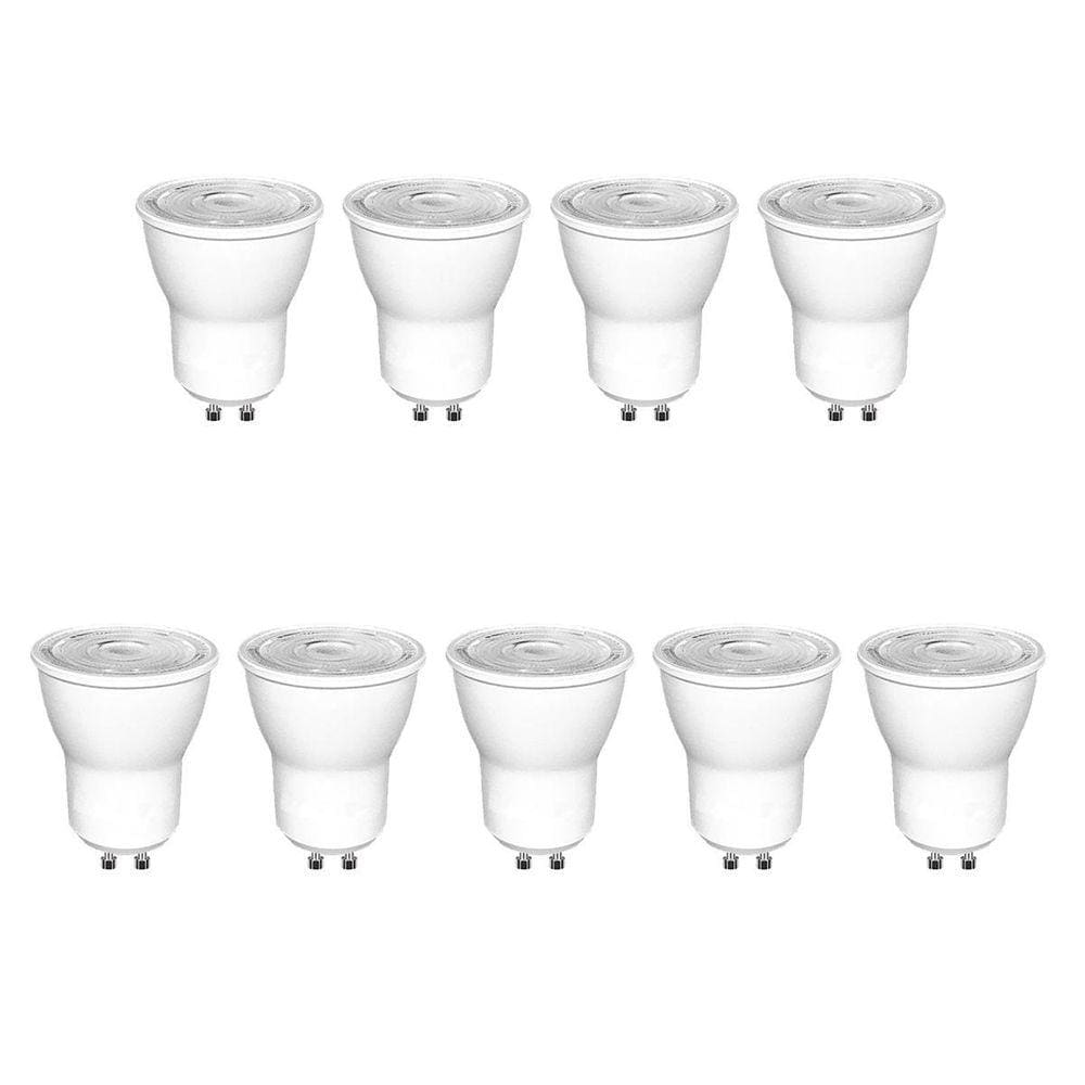 Kit 9 Lampada Led 6000K 3W Mini Dicroica Mr11 Gu10 Bet17