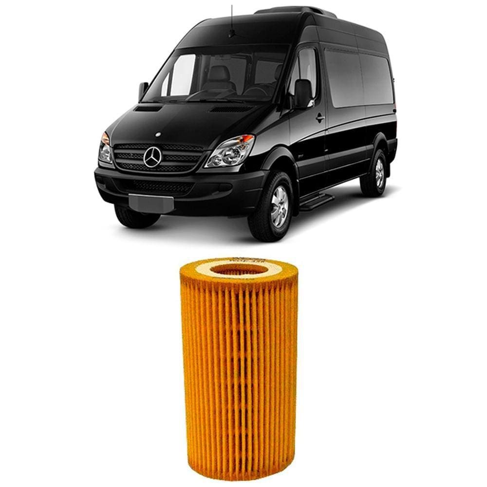 Filtro Óleo Sprinter 415 Om651 2.2 2012 A 2018 Wega