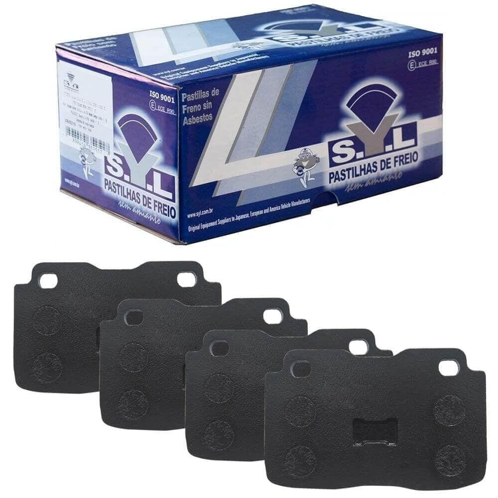 Kit Pastilha Freio Ford Belina 85 A 86 Dianteira Teves Syl