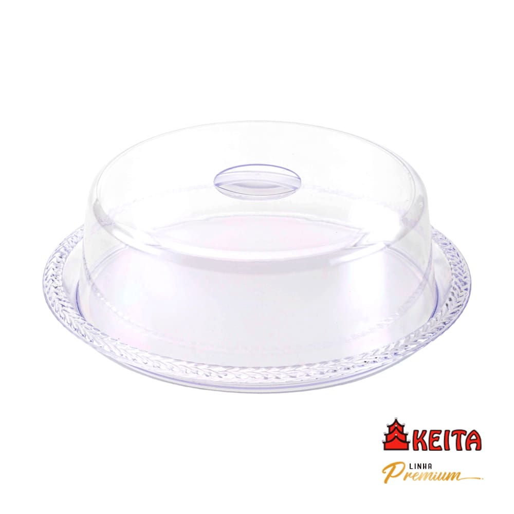 Porta Bolo Trança Cristal Premium