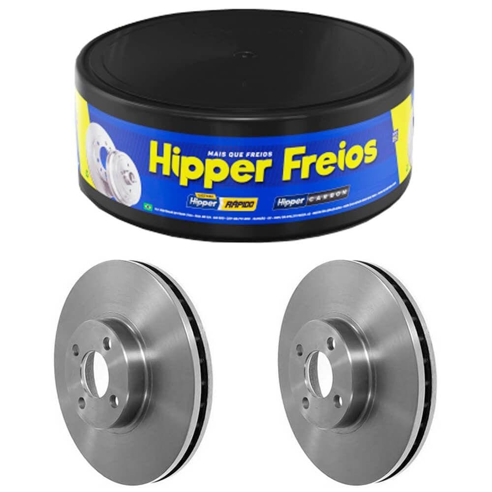 Par Disco Freio Palio Wekeend 1.8 10 A 17 Diant Ventilado