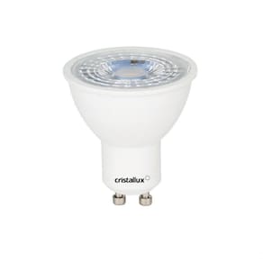 Lâmpada Led Dicroica 6.5w Bivolt 2700k Gu10 Cristallux