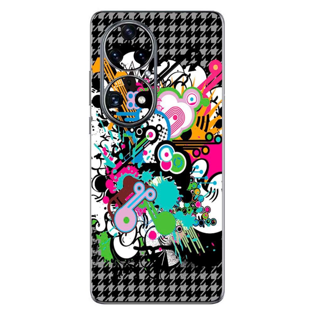 Capa Adesivo Skin022 Verso Para Huawei P50 Pro