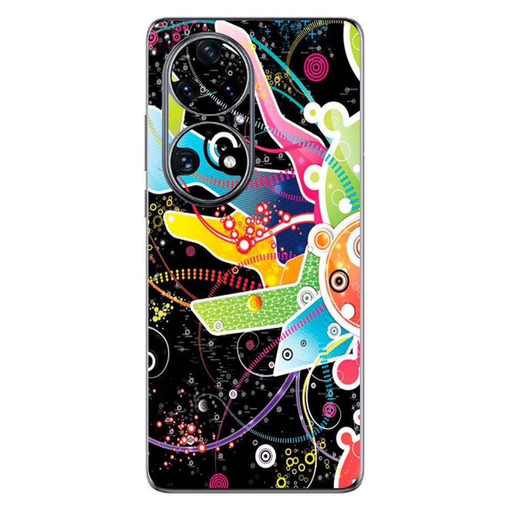Capa Adesivo Skin058 Verso Para Huawei P50 Pro