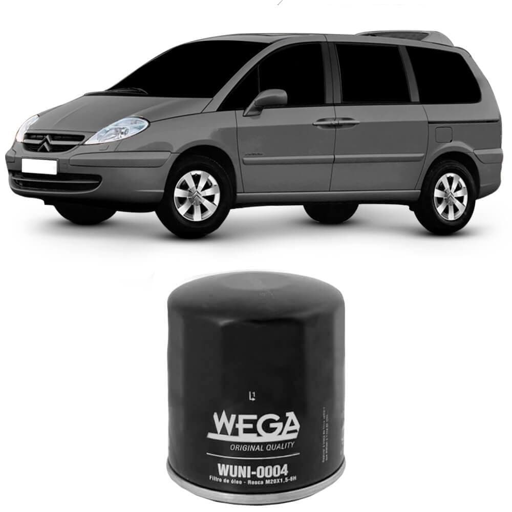 Filtro Óleo Citroen C8 2.0 2003 A 2005 Wega
