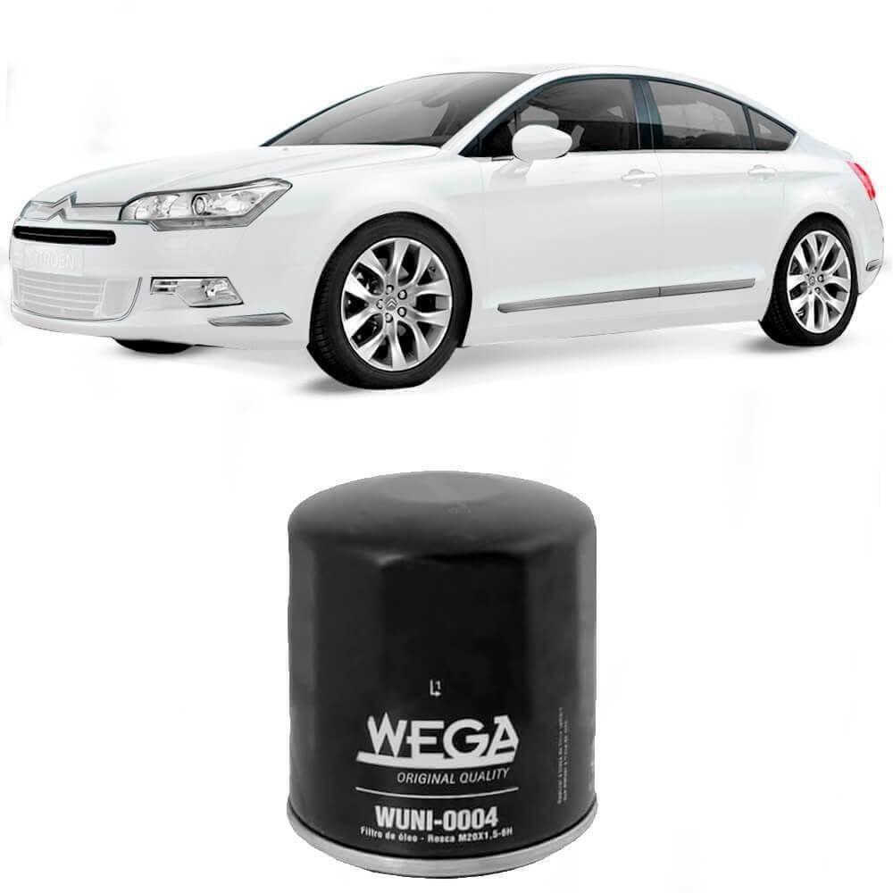 Filtro Óleo Citroen C6 3.0 2006 A 2008 Wega