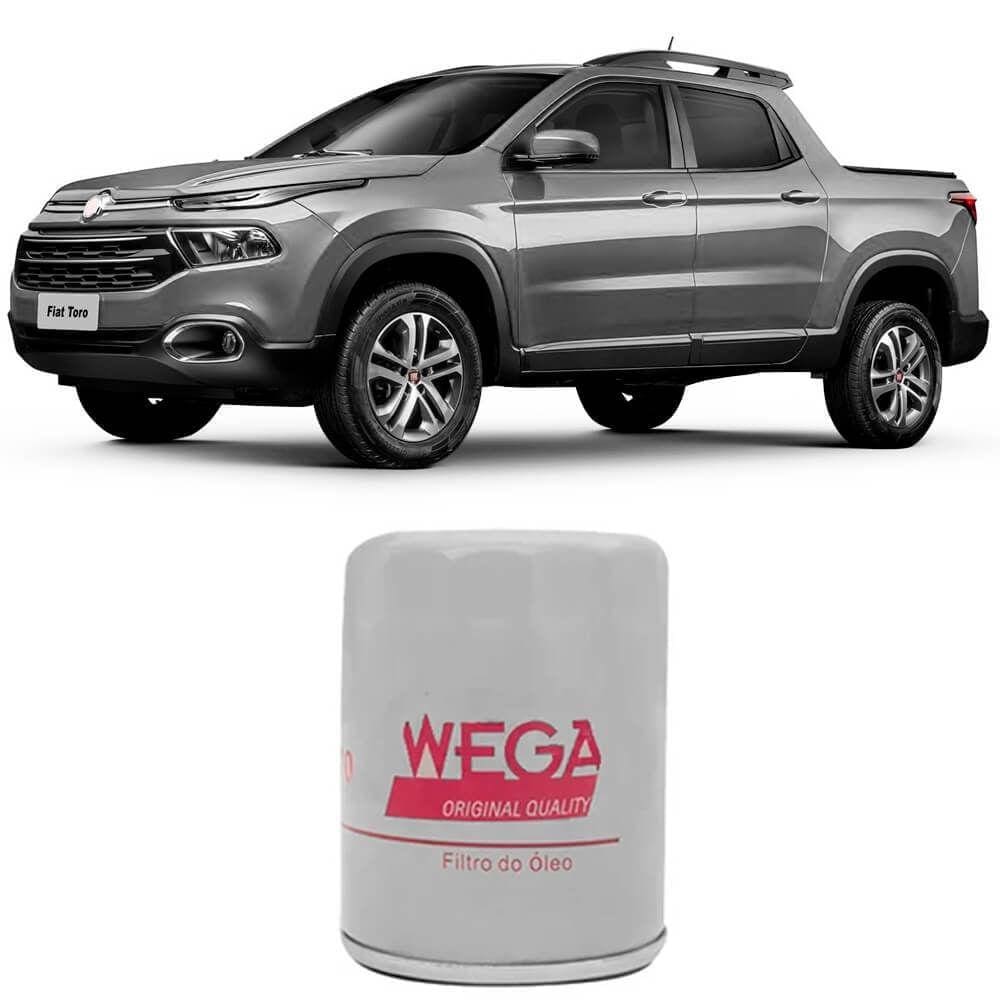 Filtro Óleo Fiat Toro 2.4 2017 A 2018 Wega