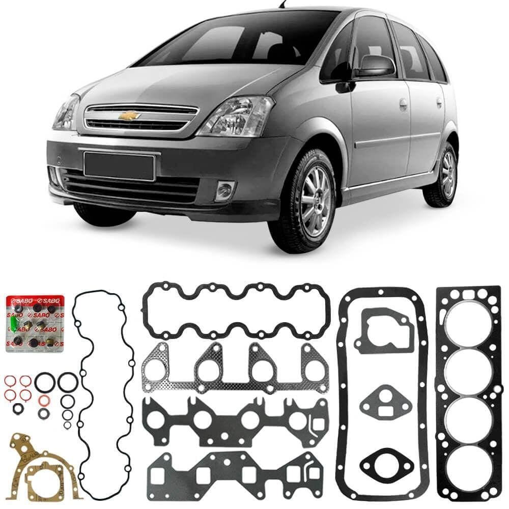 Jogo Junta Motor Chevrolet Meriva 2005 A 2012 Completo Sabó