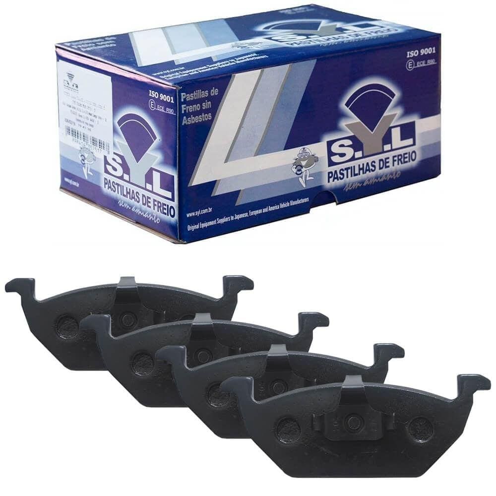 Kit Pastilha De Freio Ford Focus Hatch 2001 A 2008 Dianteira