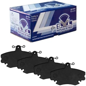 Kit Pastilha Freio Renault Clio Sedan 2000 A 2009 Dianteira