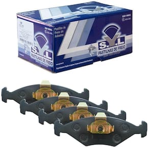 Kit Pastilha De Freio Honda Fit 2009 A 2018 Dianteira Syl