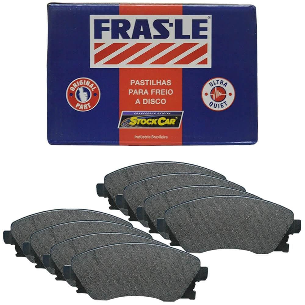 Kit Pastilha Freio Corolla 1.8 2.0 2008 A 2014 Completo