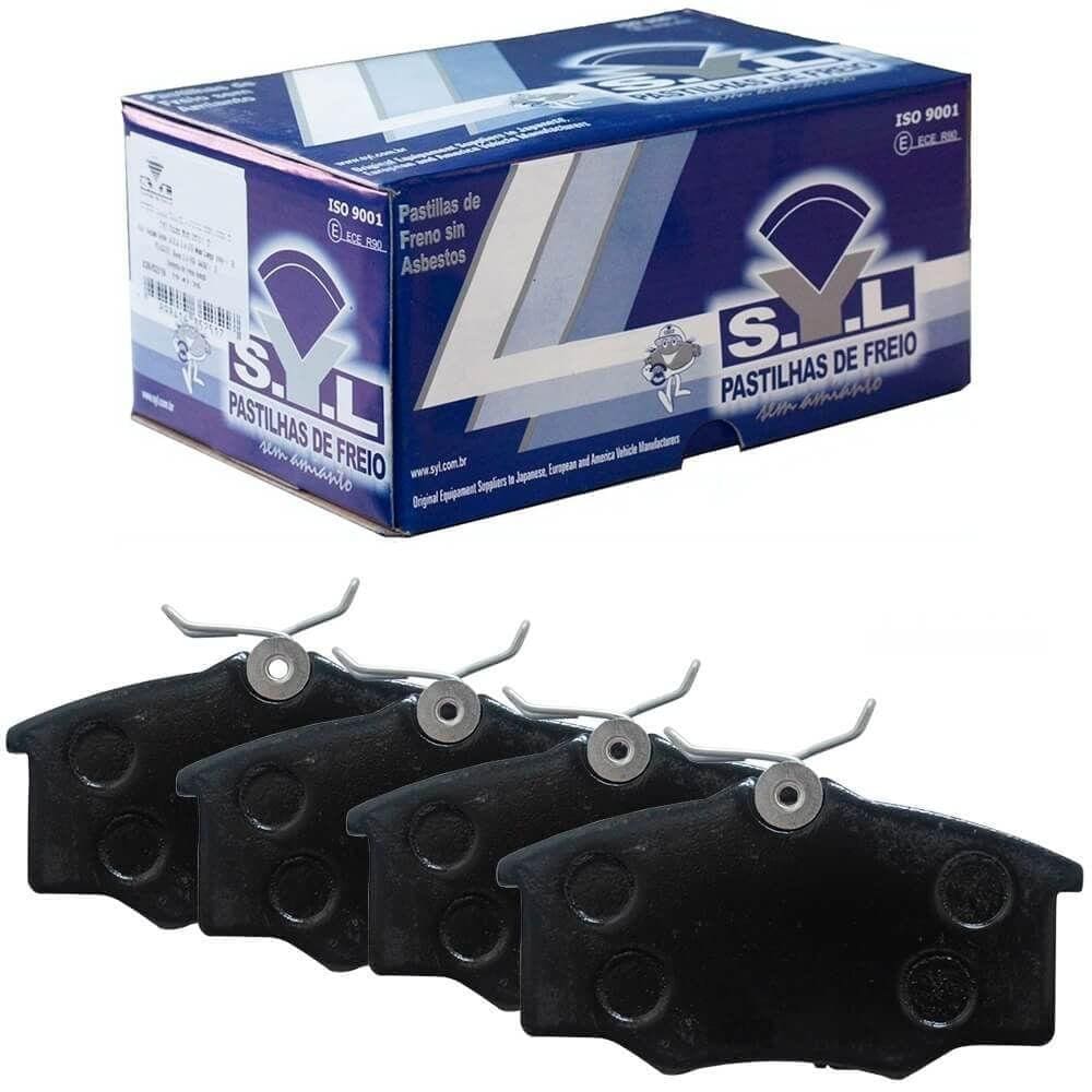 Kit Pastilha Freio Blazer 2005 A 2009 Dianteira Varga Syl