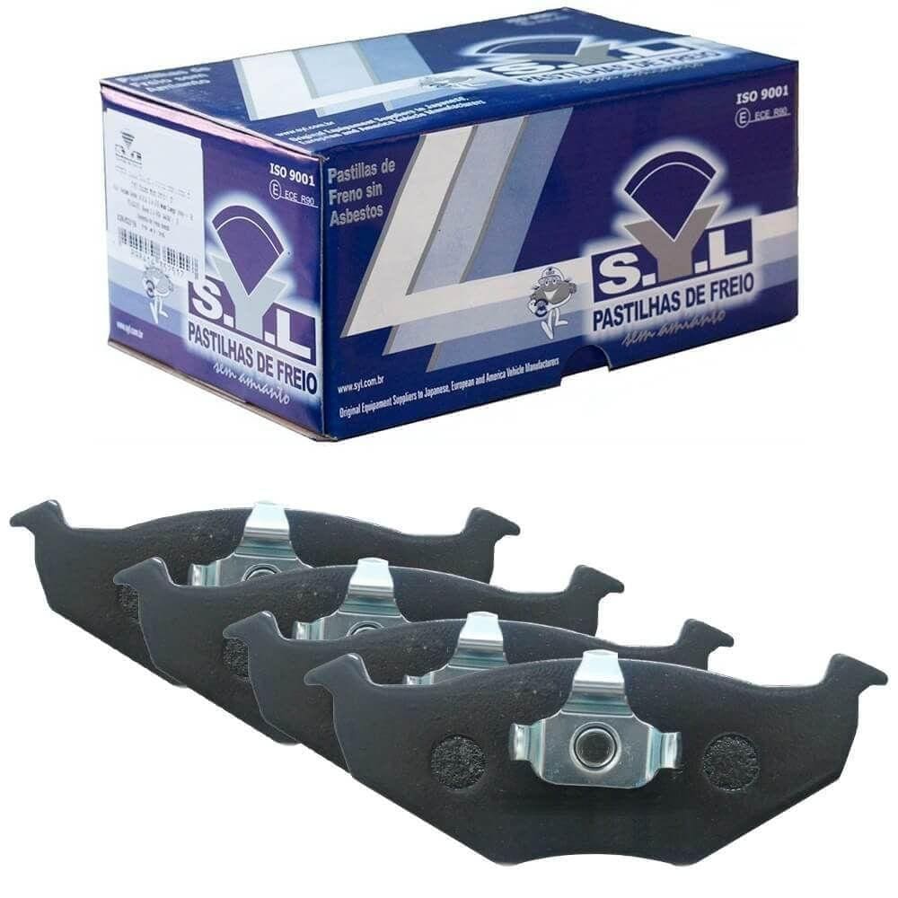 Kit Pastilha Freio Fox 1.0 2010 11 12 13 2014 Dianteira