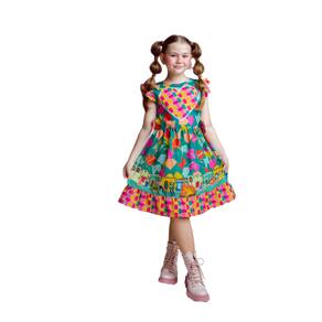 Vestido luxo junino Bella