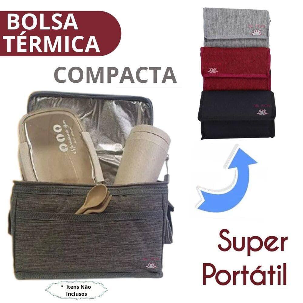 Bolsa Térmica Fitness Marmita Lancheira