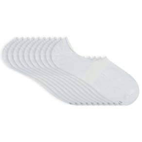 Kit 10 Meias Mash Esportiva Super Invisível Silicone 217.01