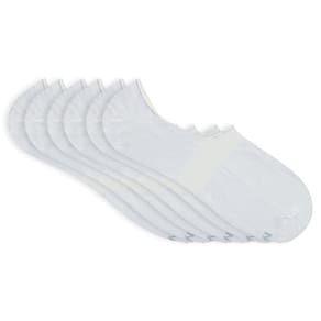 Kit 6 Meias Mash Esportiva Super Invisível Silicone 217.01