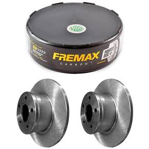 Par Disco Freio Spacefox 1.6 2006 A 2017 Tras Solido