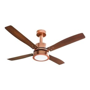 Ventilador De Teto Venti-delta Vintage Vt4 Com Led 18w 127v