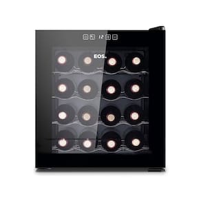 Adega Climatizada 16 Garrafas Eletrônica Painel Touch Porta Full Glass Eae16 Bivolt - Eos B169161