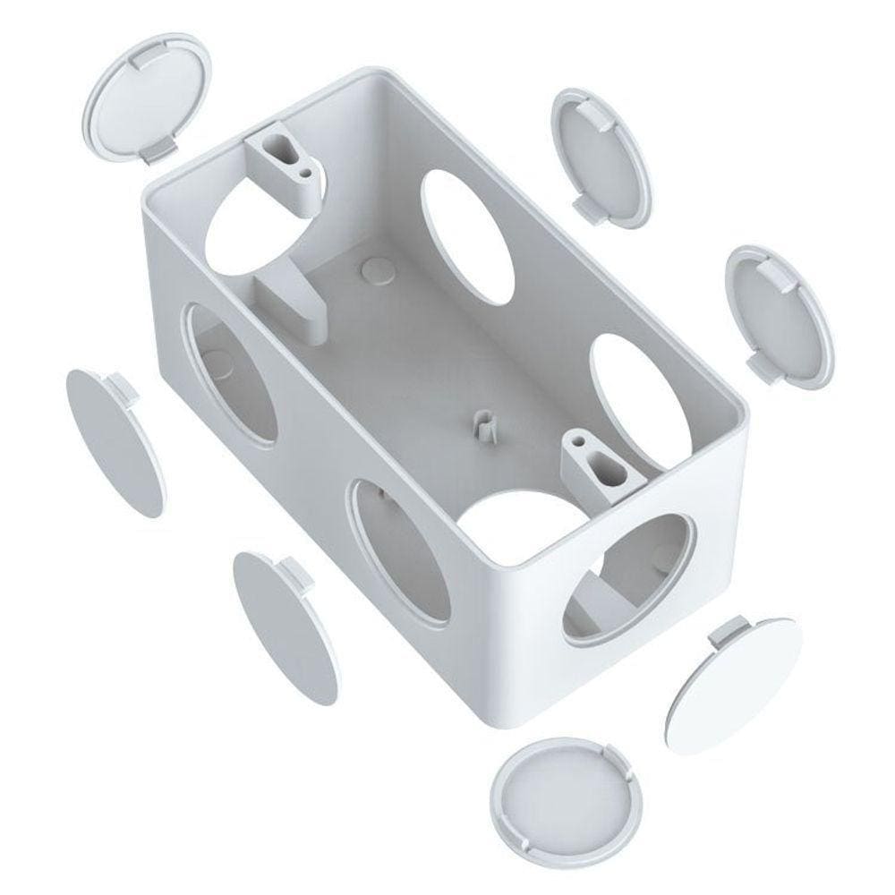 Condulete Pvc Múltiplo 1" Branco Inpol