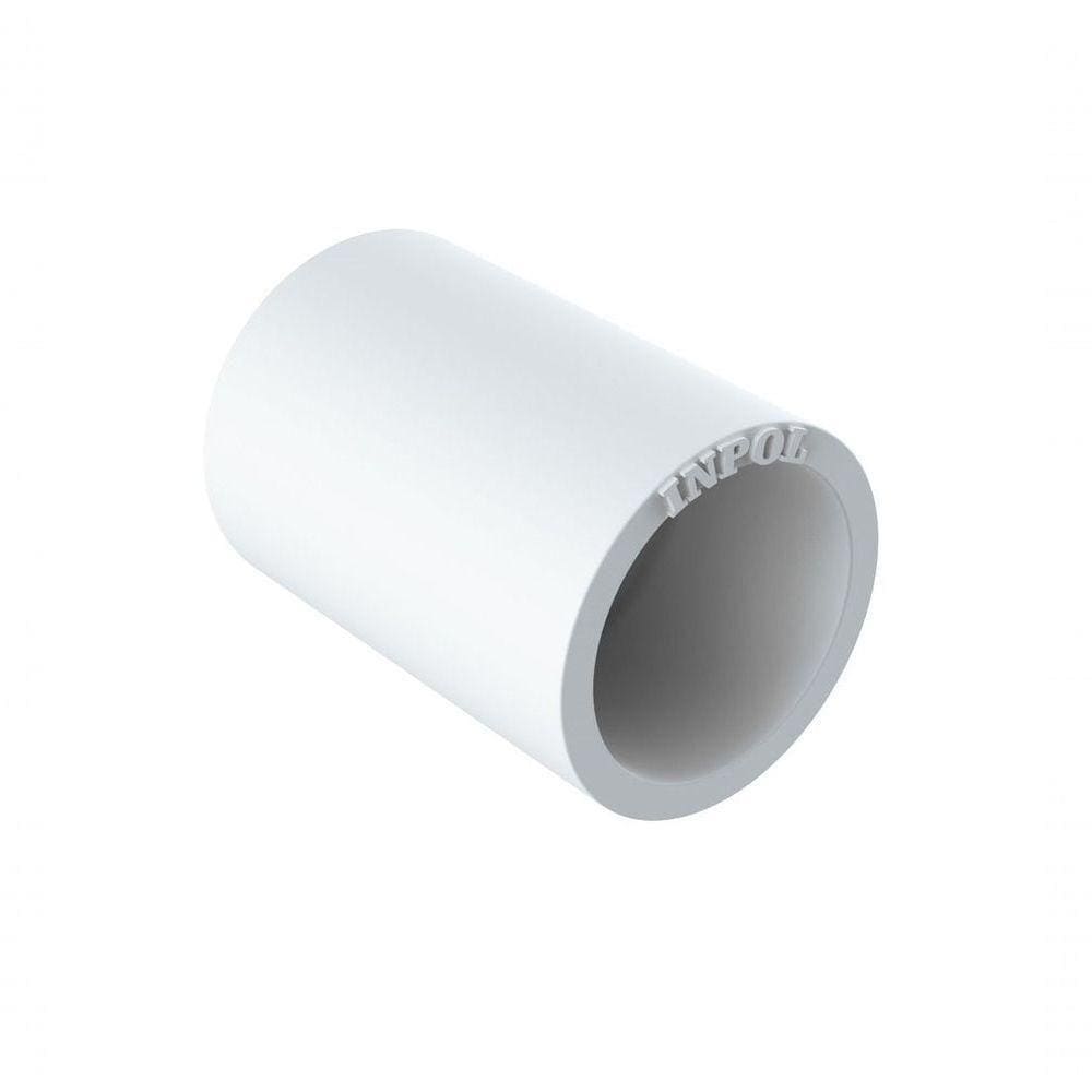 Luva Pvc 1/2" Para Eletroduto Branco Inpol