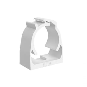 Abraçadeira Pvc 1/2" Para Eletroduto Branco Inpol