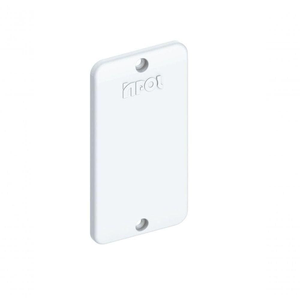 Tampa Pvc Cega Para Condulete 3/4" Branco Inpol
