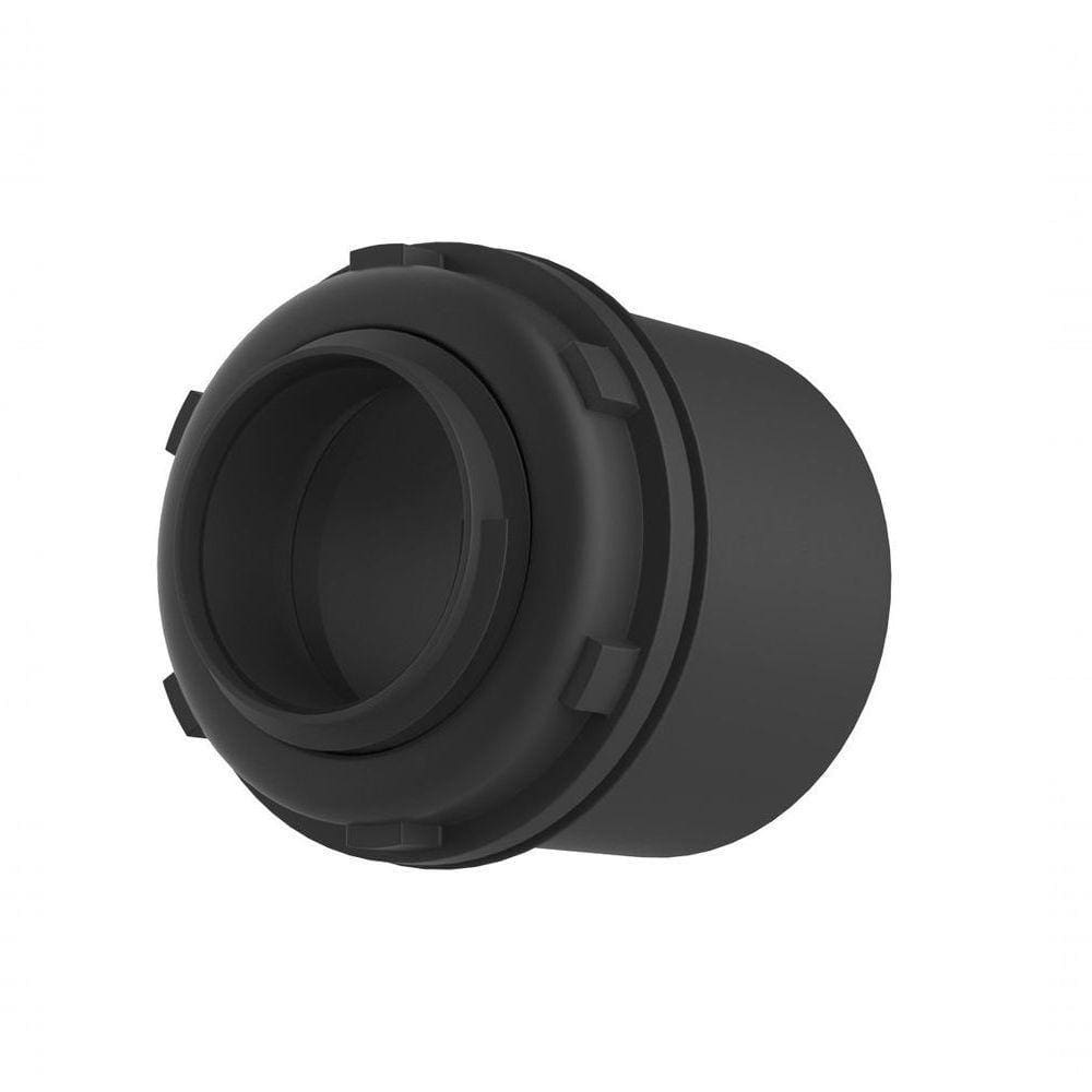 Box Reto Pvc 1/2" Para Eletroduto Preto Inpol