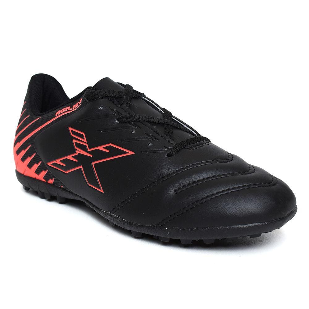 Chuteira Society Oxn Agilis II Masculina - Preto e Coral