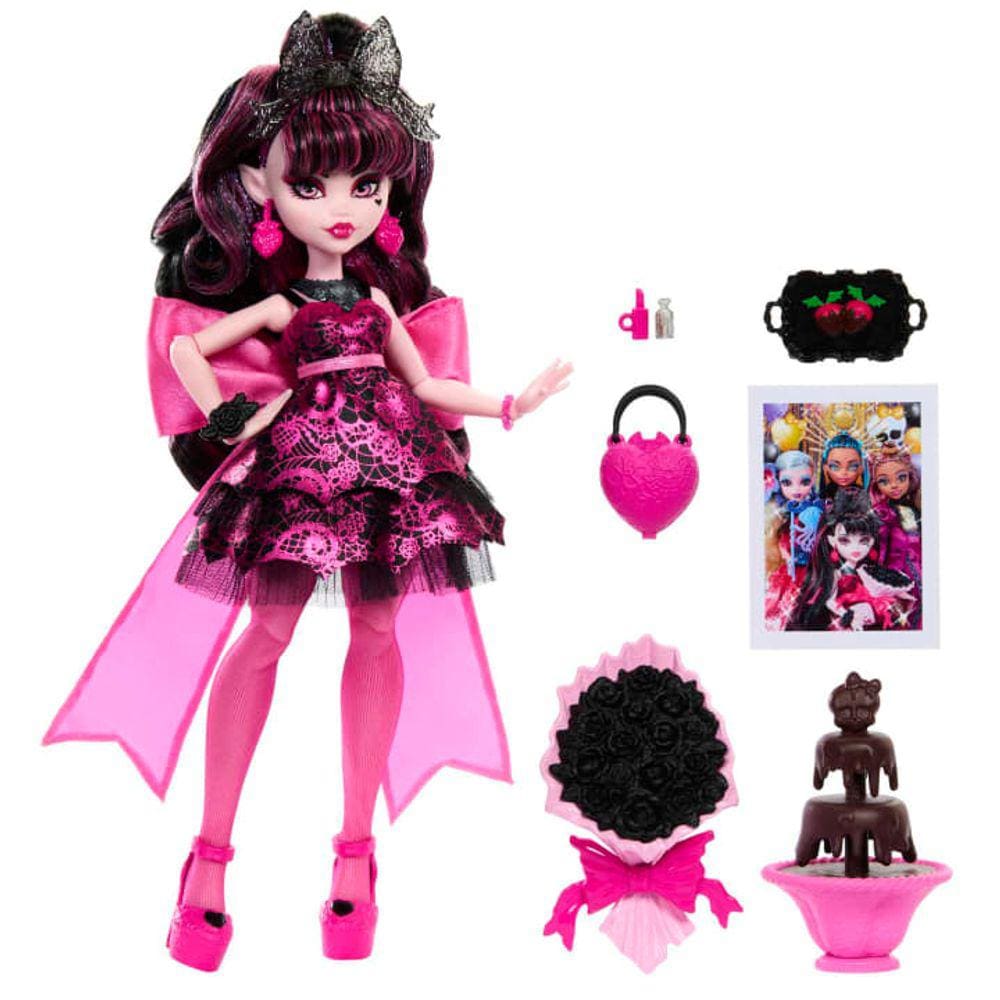 Boneca Monster High Draculaura 2022 - MATTEL - REEL DRAMA - Bonecas -  Magazine Luiza