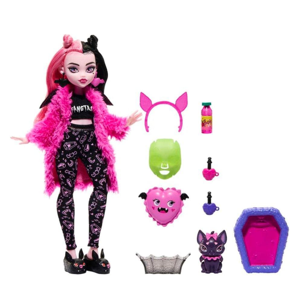 PRÉ-VENDA Boneca Monster High Freak Du Chic Draculaura - Mattel