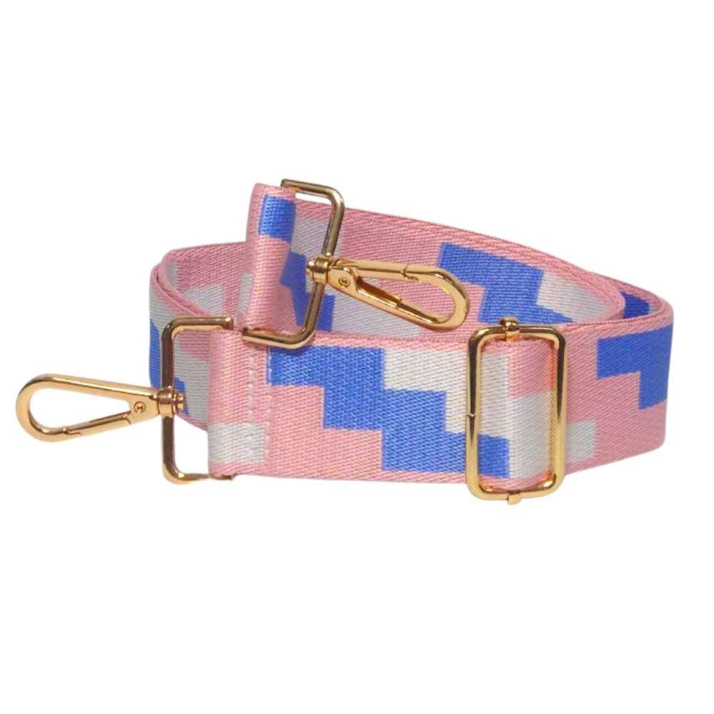 Alça de Bolsa Transversal Chic - Rosa bebê - 3,5 cm x 1,40 m